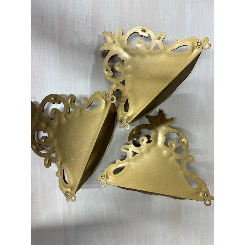 Homco vintage gold